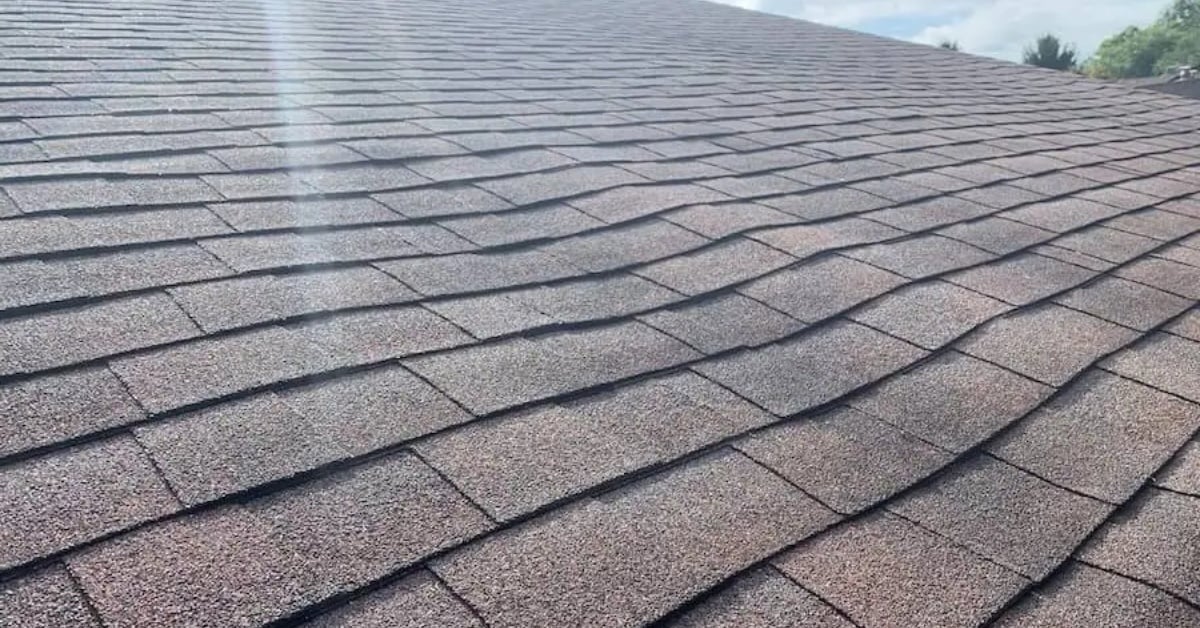 sagging roof